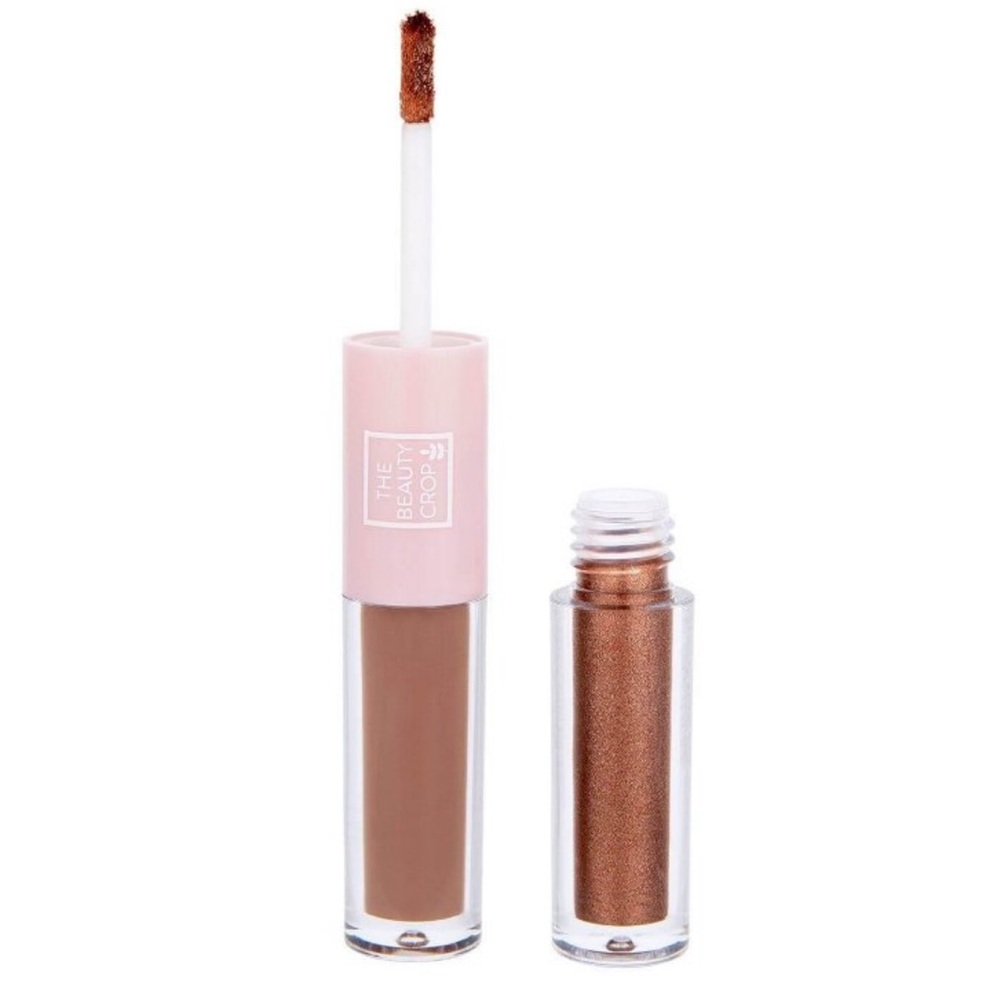 The Beauty Crop Makeup Liquid Eyeshadow Duo in Prosecco and Ginger